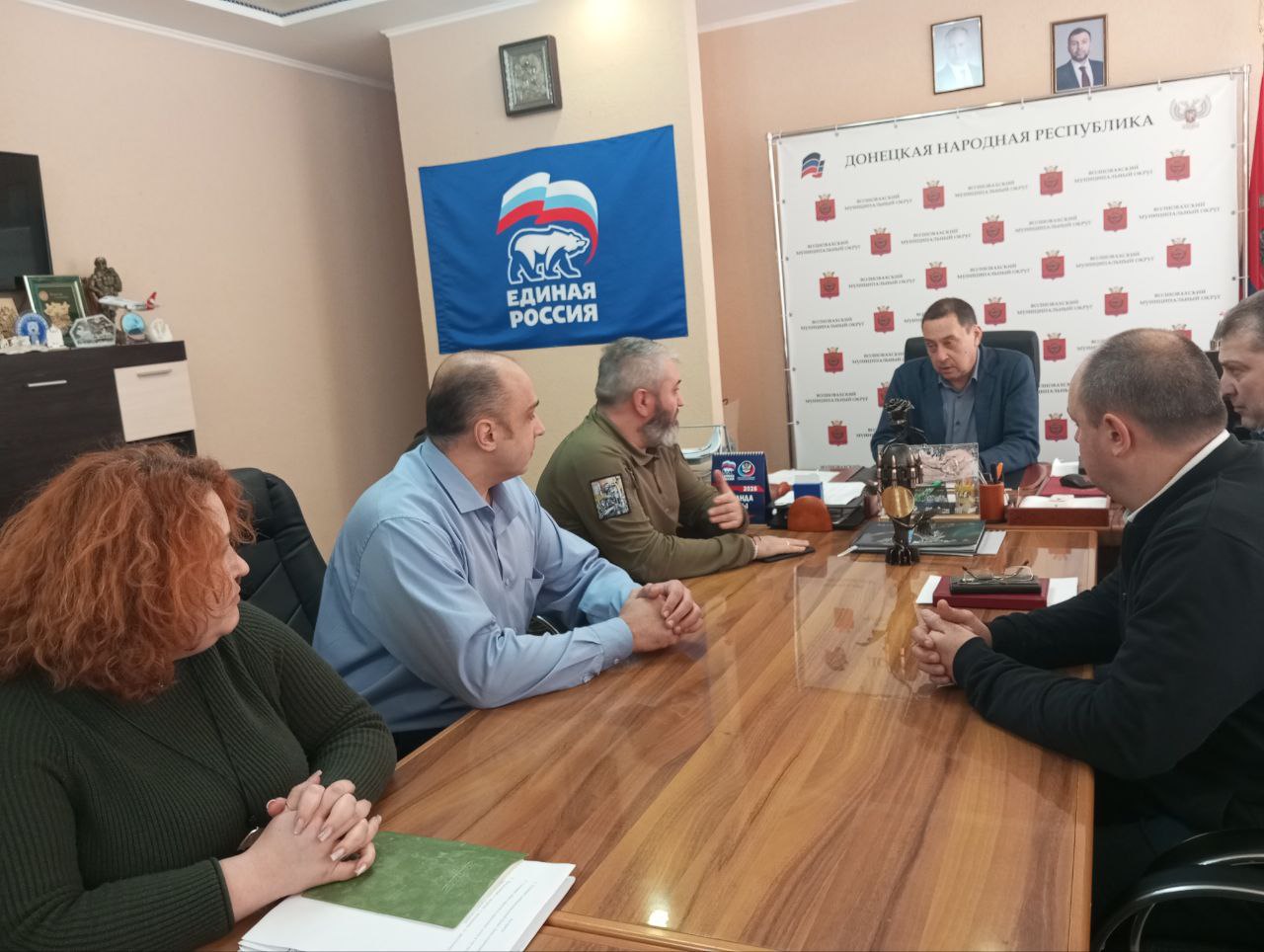 Рабочая встреча г. Волноваха