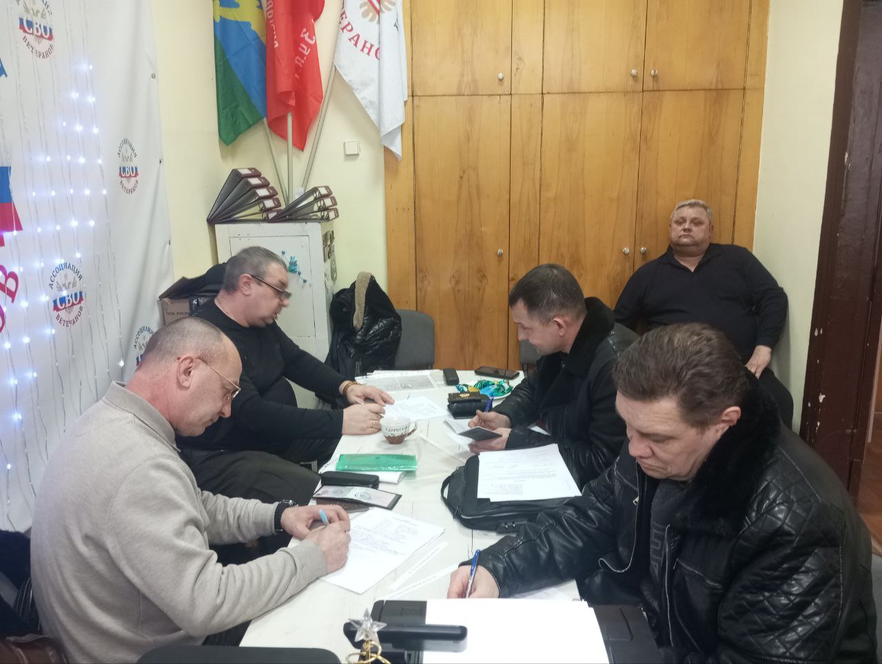 Продолжаем работу по приему в ряды Ассоциации ветеранов СВО